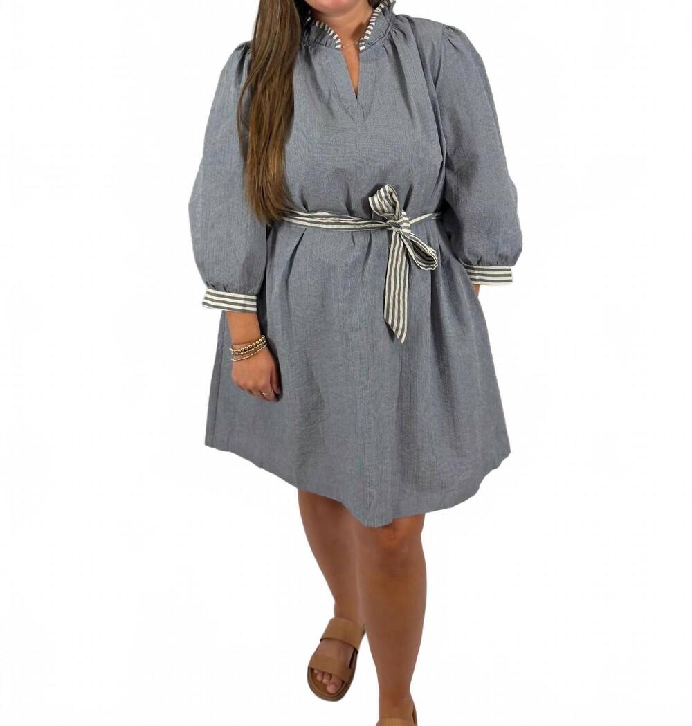NEW UMGEE women's waverly dress in blue